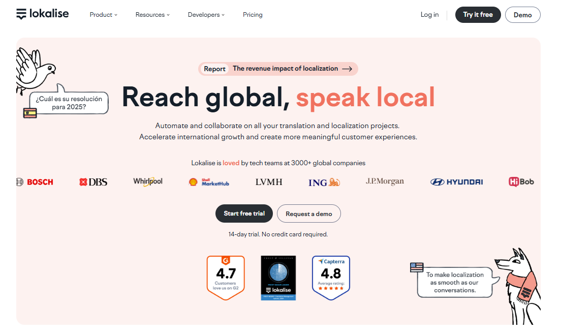 Language summary