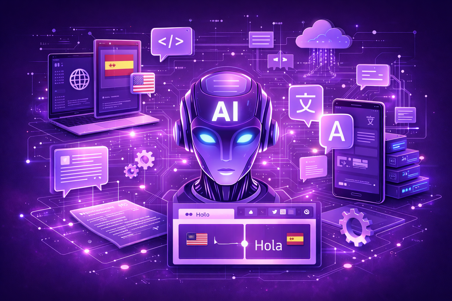 AI in translation workflows